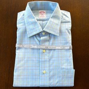 Brooks Brothers LS Non-Iron Trad Fit Polo